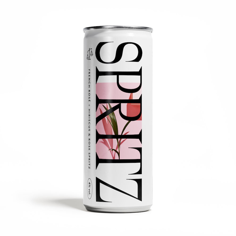 Something & Nothing Rosé + Hibiscus and Rose Spritz