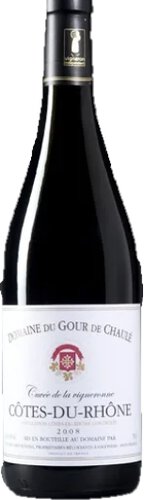 Gour de Chaulé Cotes du Rhone Rouge La Vigneronne 2020